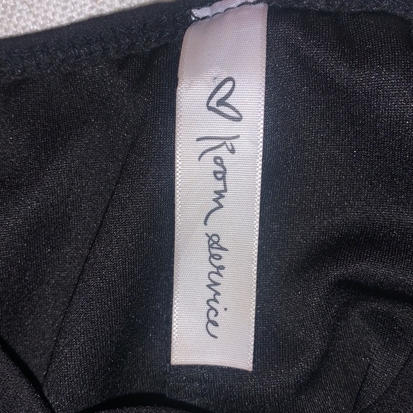 Ruched little black dress with a slip - Picture 3 of 4